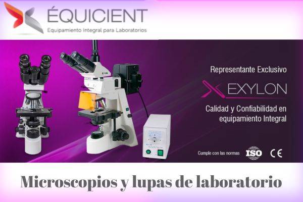 Microscopios y lupas de laboratorio
